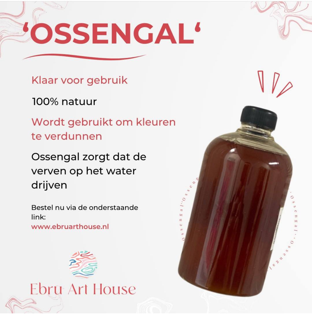 Ossengal voor marmeren kunst