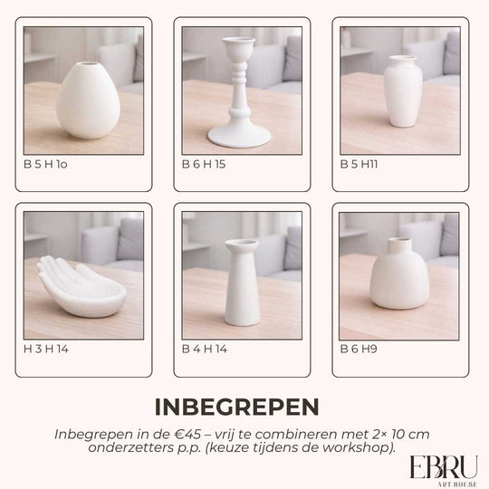 Keramiek Marmeren Workshop TILBURG