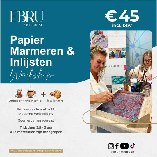 Papier Marmeren Workshop - Van Waterkunst tot Ingelijste Meesterwerken