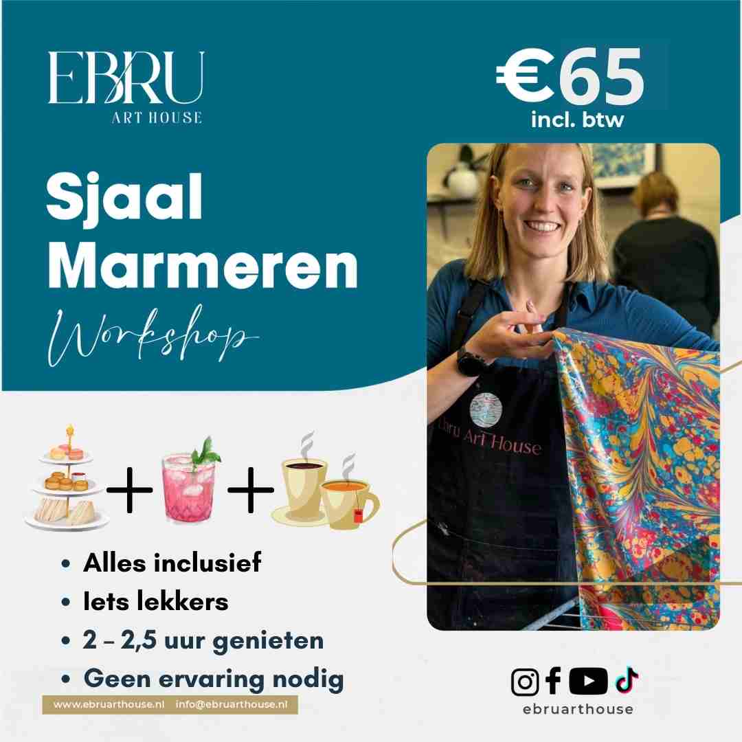 Sjaal Marmeren Workshop TILBURG