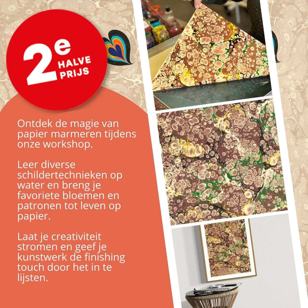 Marmeren & Inlijsten Workshop - Amsterdam
