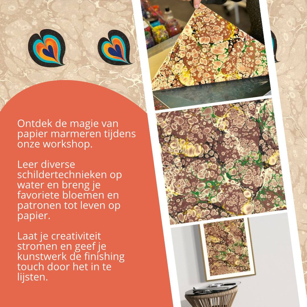 Marmeren & Inlijsten Workshop - Amsterdam