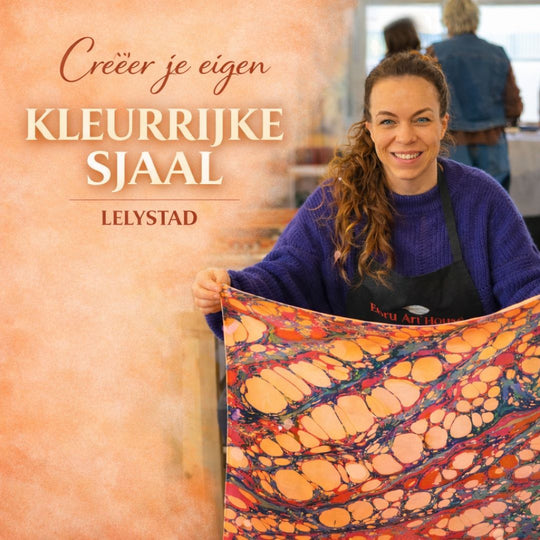 Sjaal Marmeren Workshop - LELYSTAD