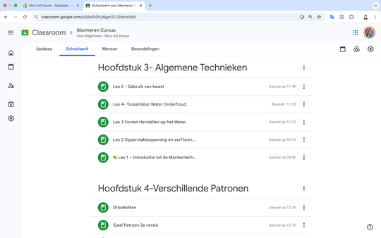 Beginners Video Cursus  Marmeren – Kersteditie