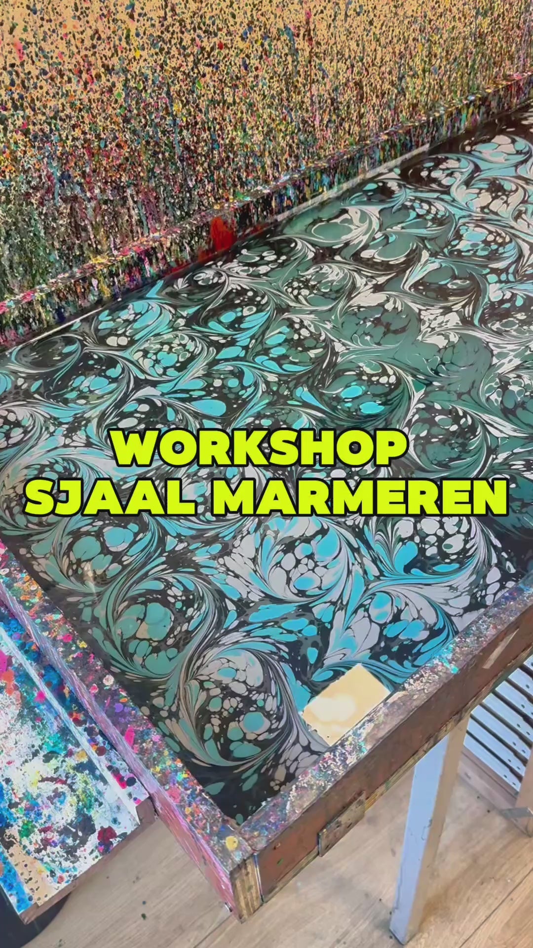 Sjaal Marmeren Workshop