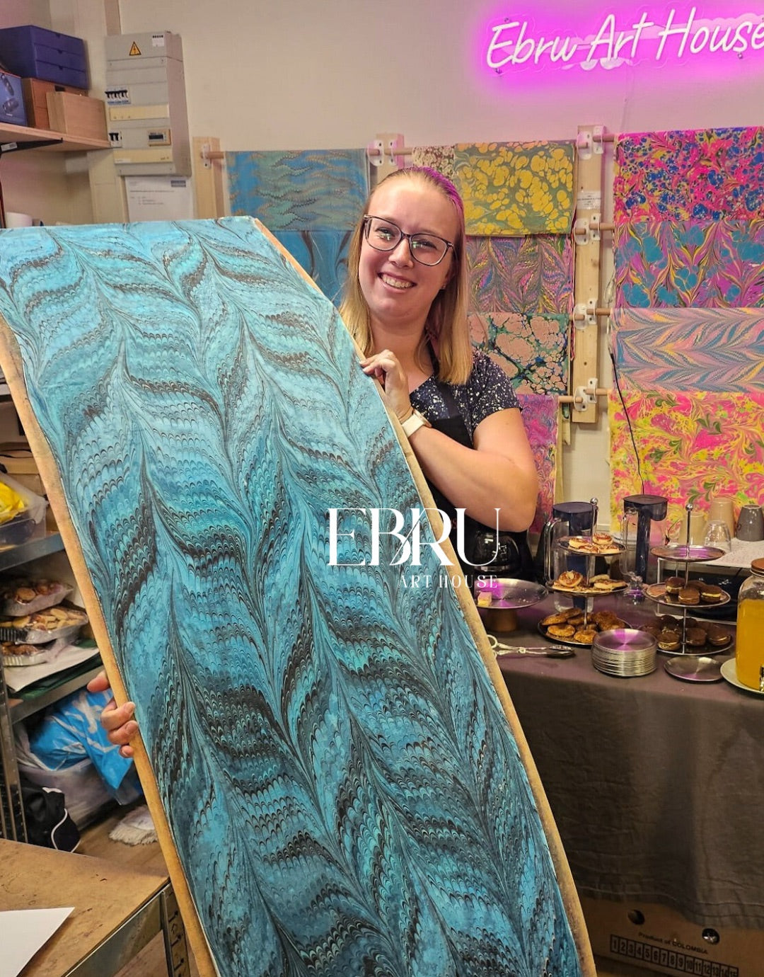 Sjaal Marmeren Workshop - LELYSTAD - Black Friday Deal %10 Off